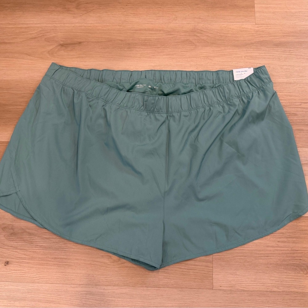 Old Navy Active Women's Olive Green Athletic Stretchtech Shorts Plus Size 4X